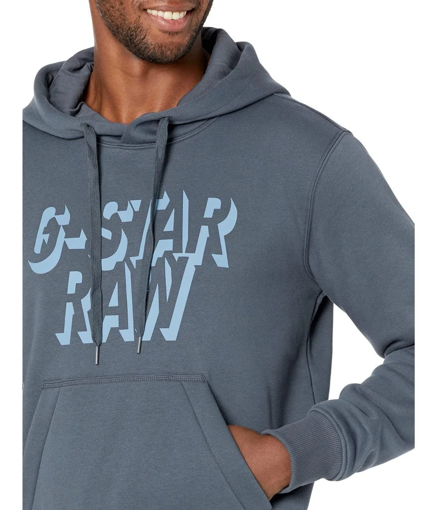 G-Star Retro Shadow Logo Hooded Sweatshirt 3