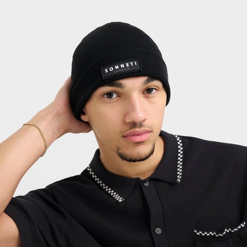 Shop Ganni - Women's Structured Rib Beanie on Sale at BeyondStyle