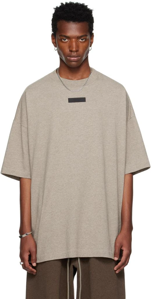 Essentials Gray Crewneck T-Shirt 1