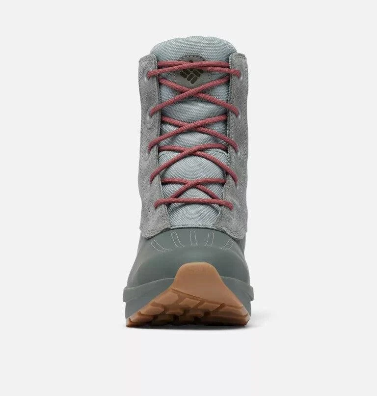 Columbia Moritza Shield 2053391-342 Women 5.5 Gray Fleece Lined Snow Boot Rock51 5