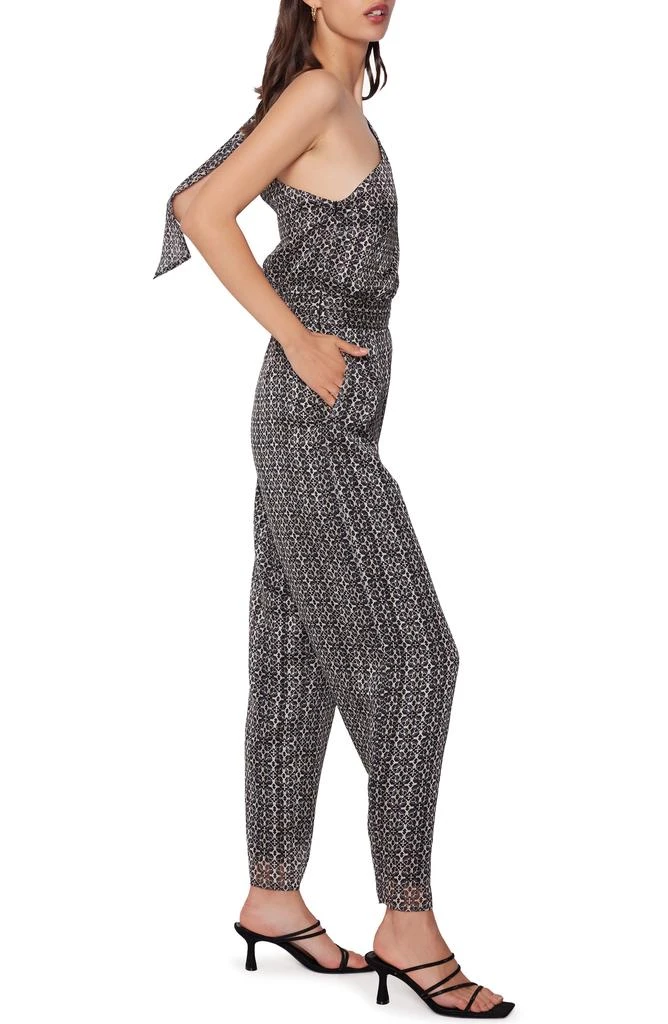 Lost and Wander Mira Geo Print One-Shoulder Jumpsuit 3