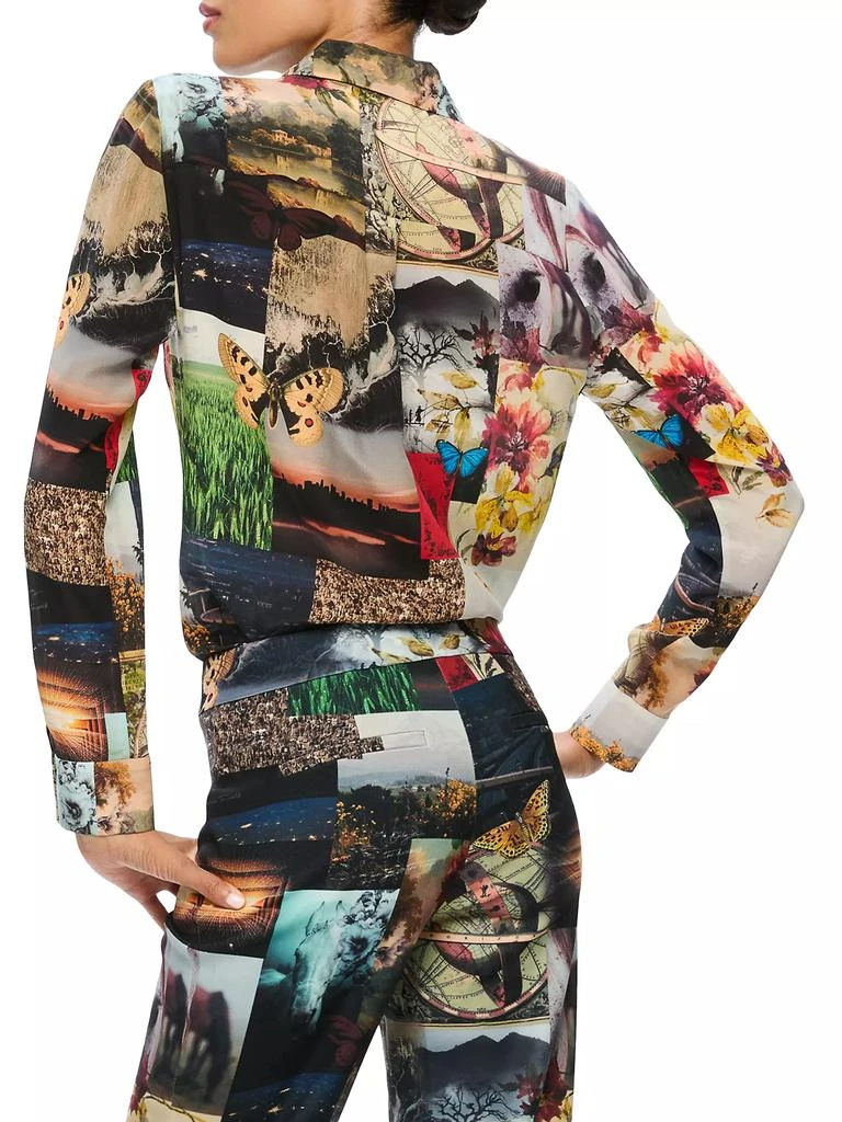 Alice + Olivia Willa Photo Print Shirt 4