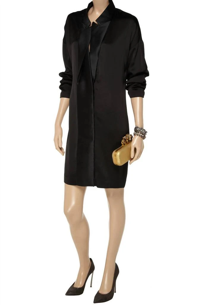 Stella McCartney Women's Satin Tuxedo Dress 1