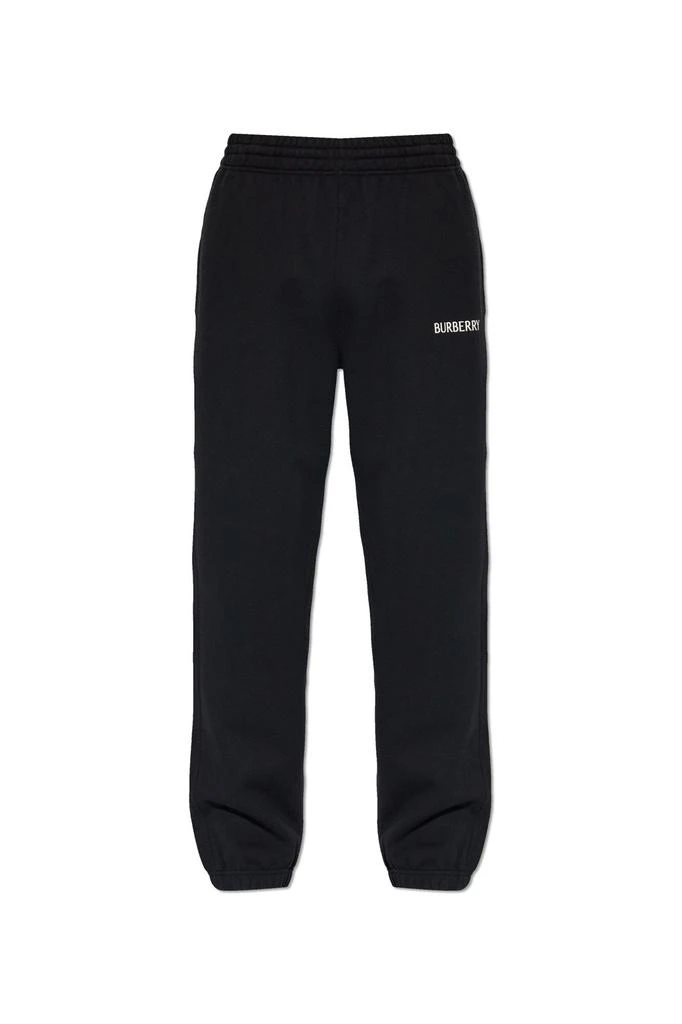 Burberry Burberry Logo Printed Jogging Pants from Cettire