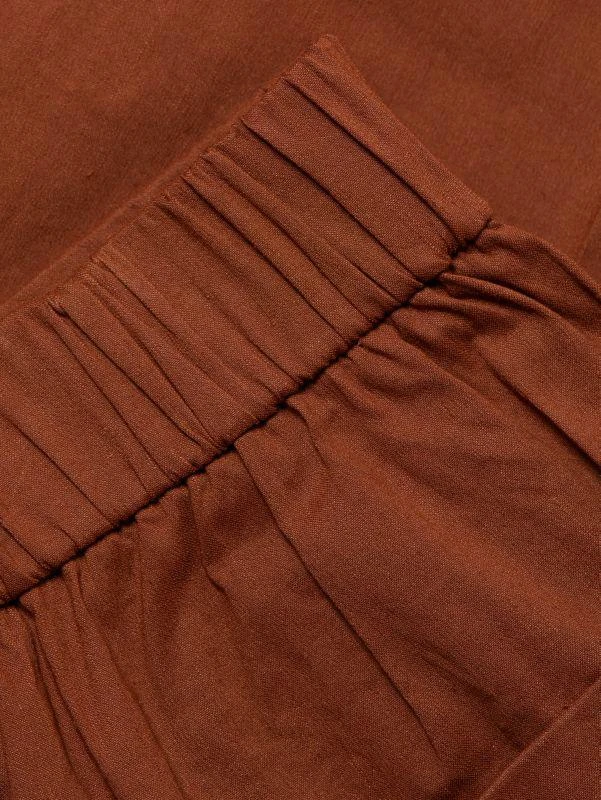 Theory Pleated Wide Leg Shorts 5