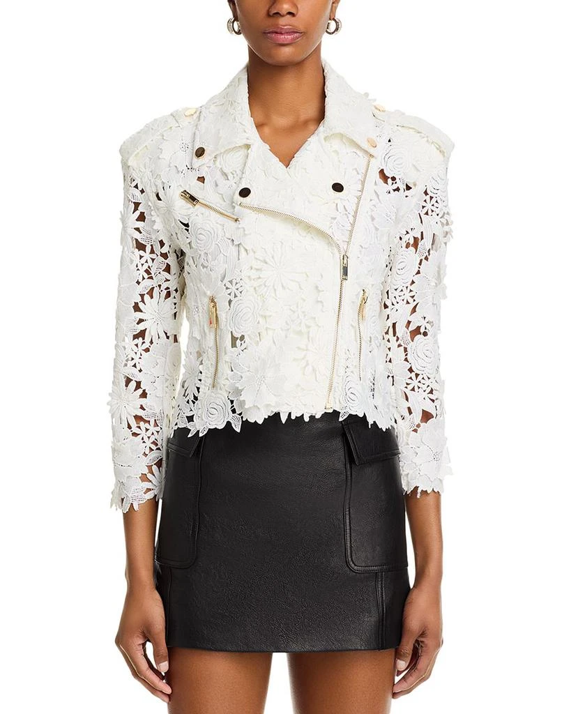 Generation Love Crawford 3D Lace Moto Jacket 3