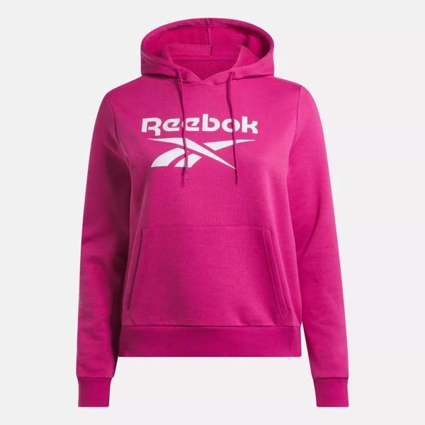 Reebok Reebok Identity Big Logo Fleece Hoodie (Plus Size) 4