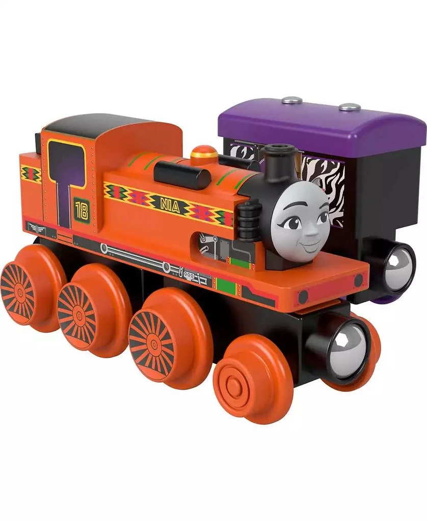 Fisher Price Thomas and Friends Wooden Railway, Nia Engine and Cargo Car 3