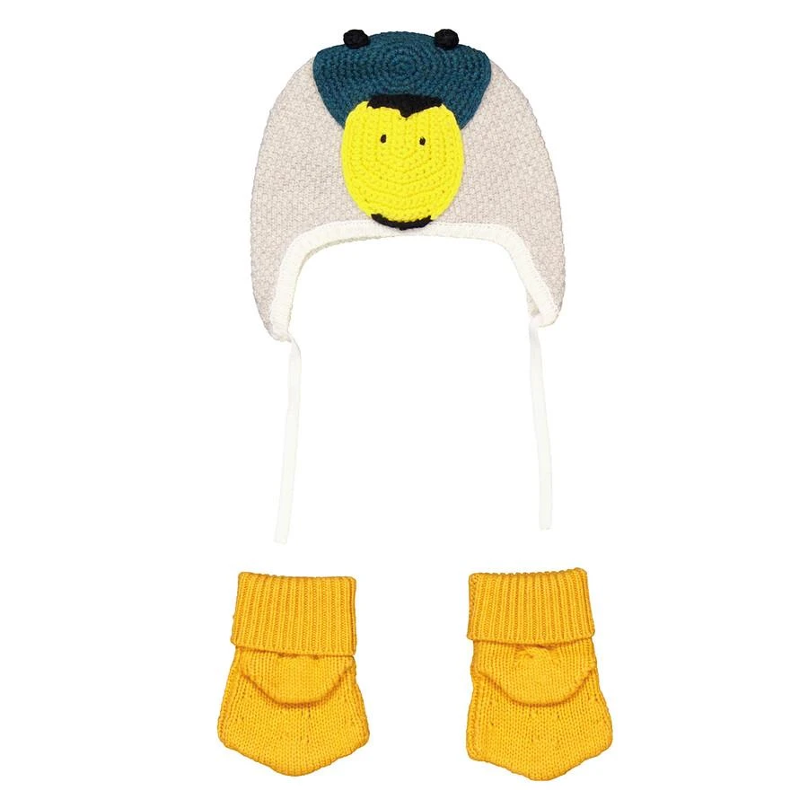 Burberry Burberry Infant Duck Wool Two-Piece Baby Gift Set, Size 6 / 9M