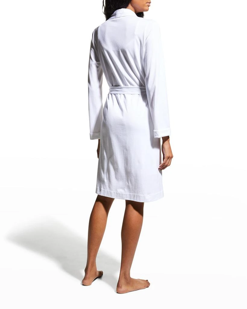 Hanro Cotton Jersey Short Robe 4