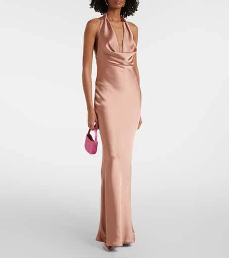 Norma Kamali Draped gown 2