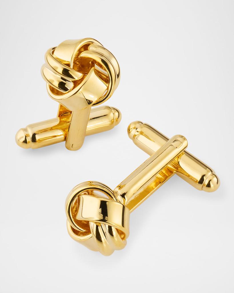 LINK UP Men's Classic Knot Cufflinks