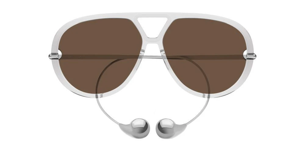 Bottega Veneta Bottega Veneta Eyewear Drop Aviator Frame Sunglasses 1