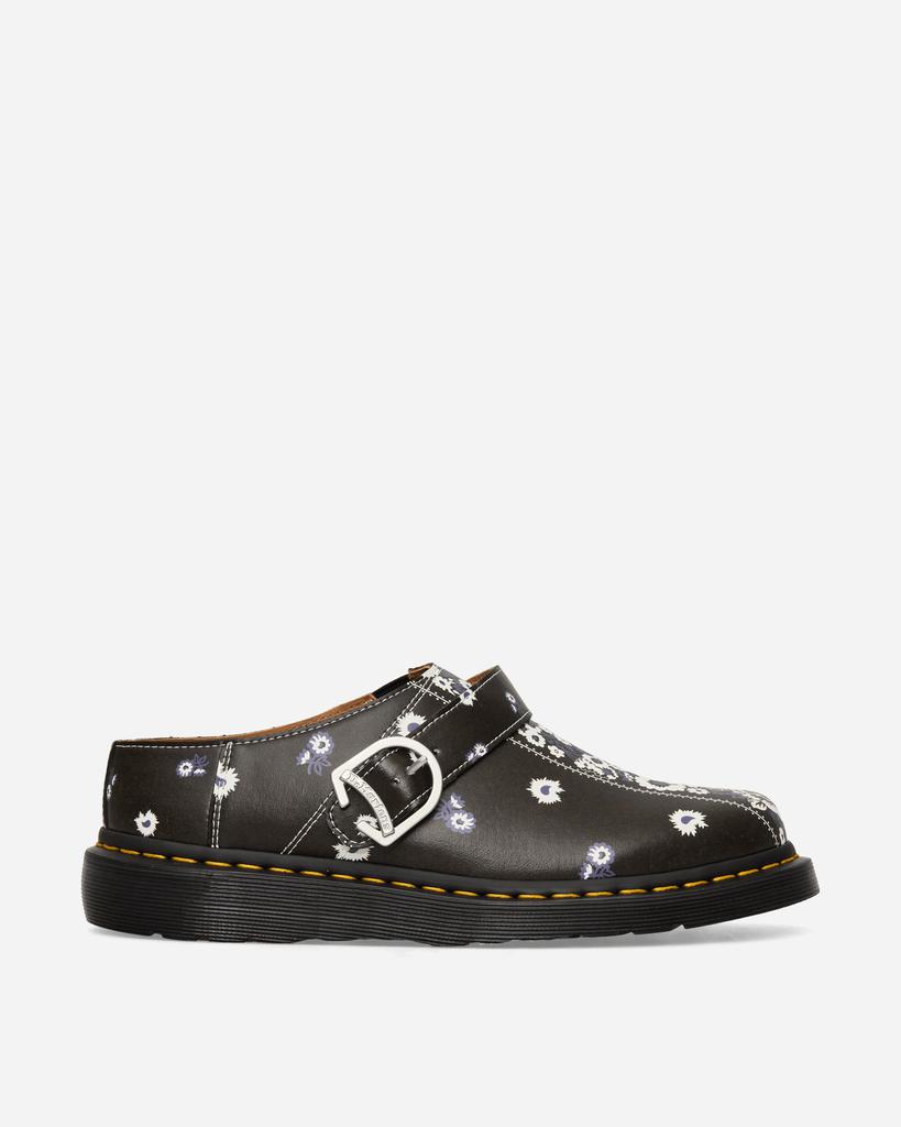 Dr Martens Jorge II fur lined mules in black leather – On