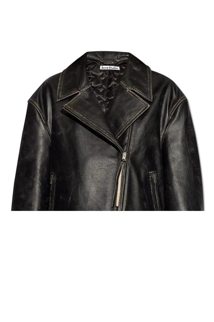 Acne Studios Leather Biker Jacket 1