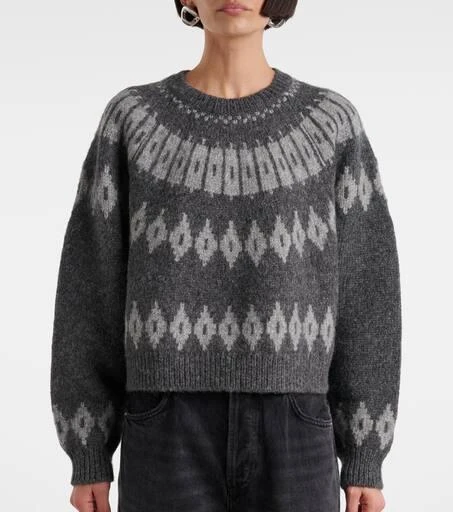 Nili Lotan Arleth Fair Isle alpaca-blend sweater 6