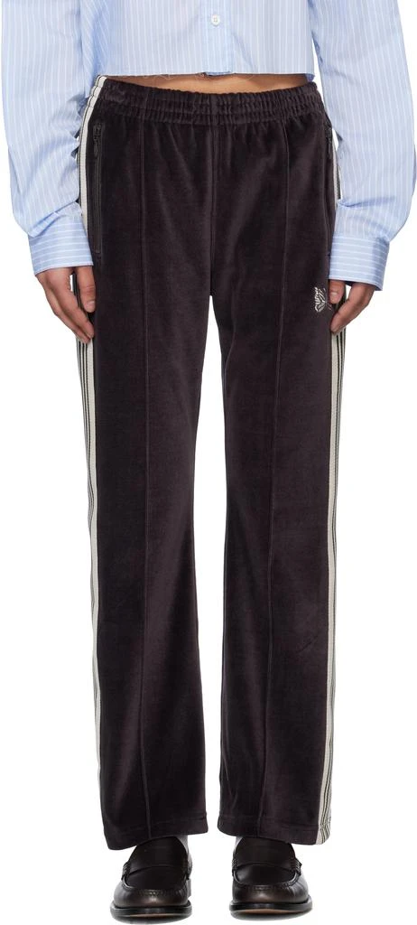 Needles Black Boot-Cut Track Pants 1