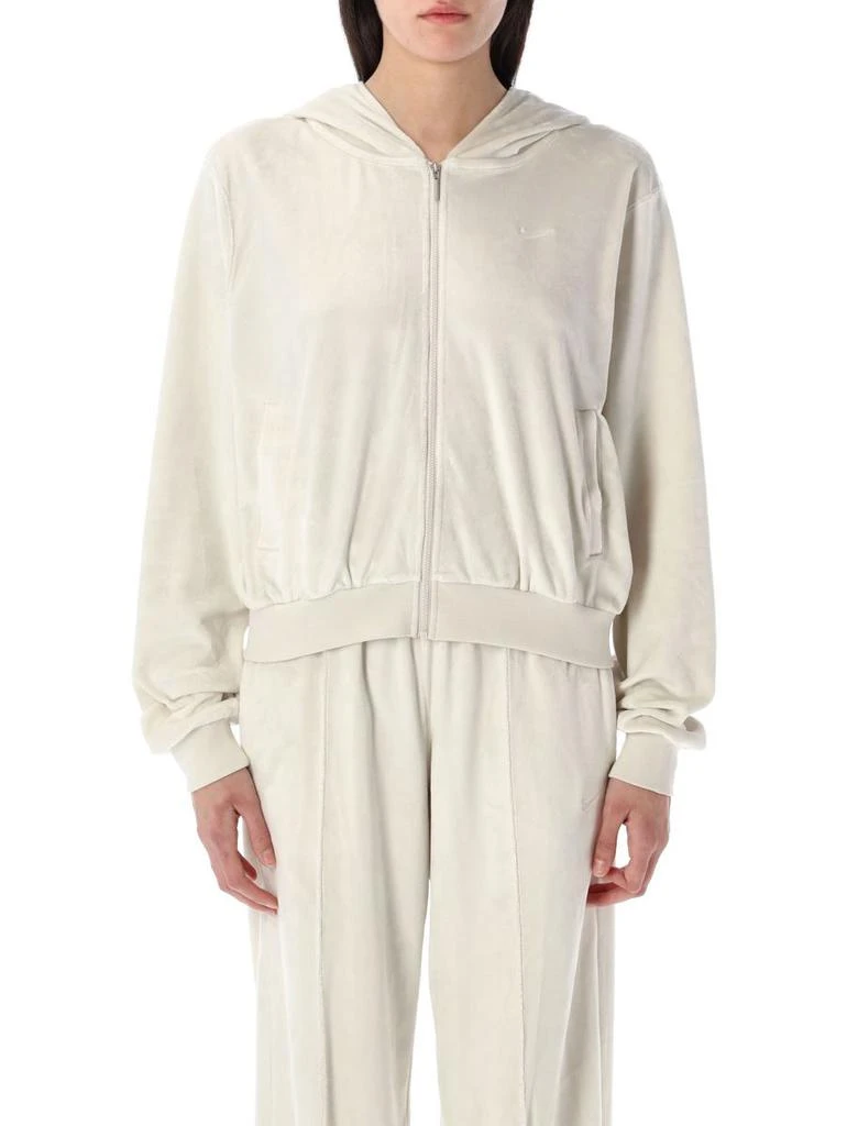 NIKE Nike Velour Full-Zip Hoodie 1