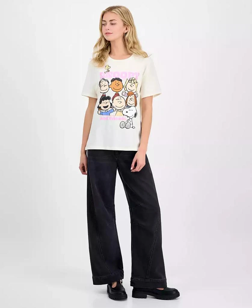 Disney Juniors' Snoopy And Friends Graphic Print T-Shirt 2