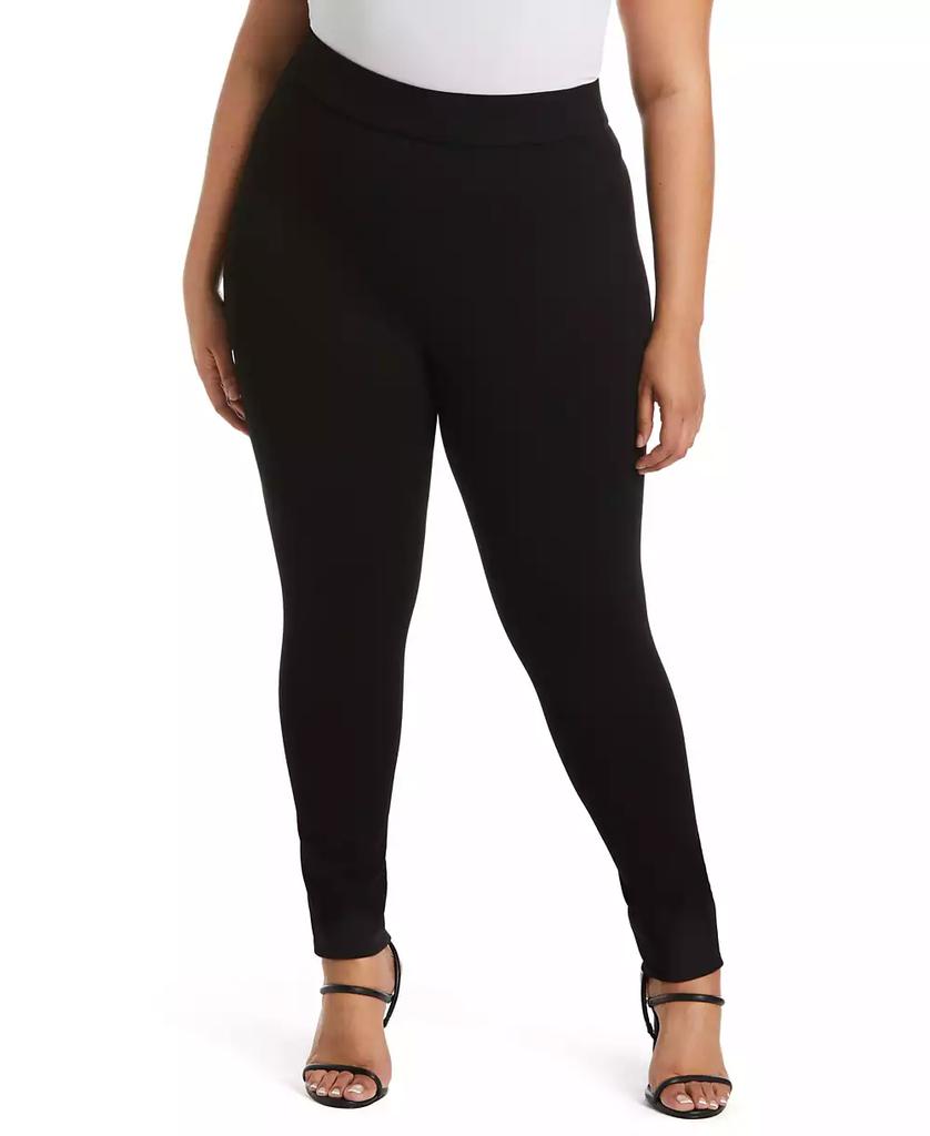 Rafaella Plus Size Comfort Fit Seamed Back Legging Pants