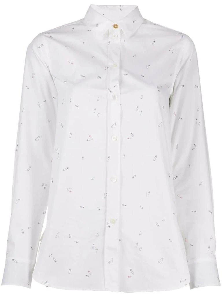 Paul Smith safety pin print shirt - women 1