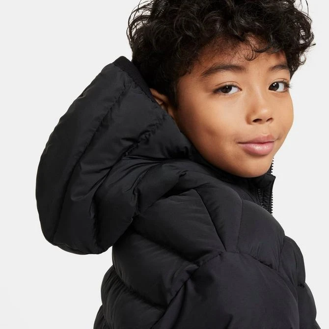 NIKE Kids' Nike Sportswear Lightweight Synthetic Fill Hooded Jacket 6