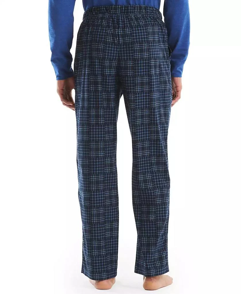 Nautica Men
s Fleece Patchwork Plaid Pajama Pants 4