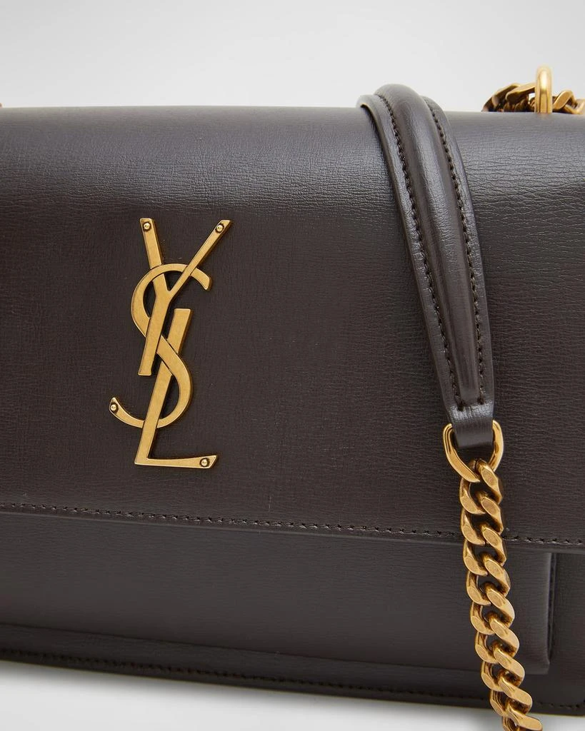 Yves Saint Laurent Sunset Medium YSL Crossbody Bag in Smooth Leather 5