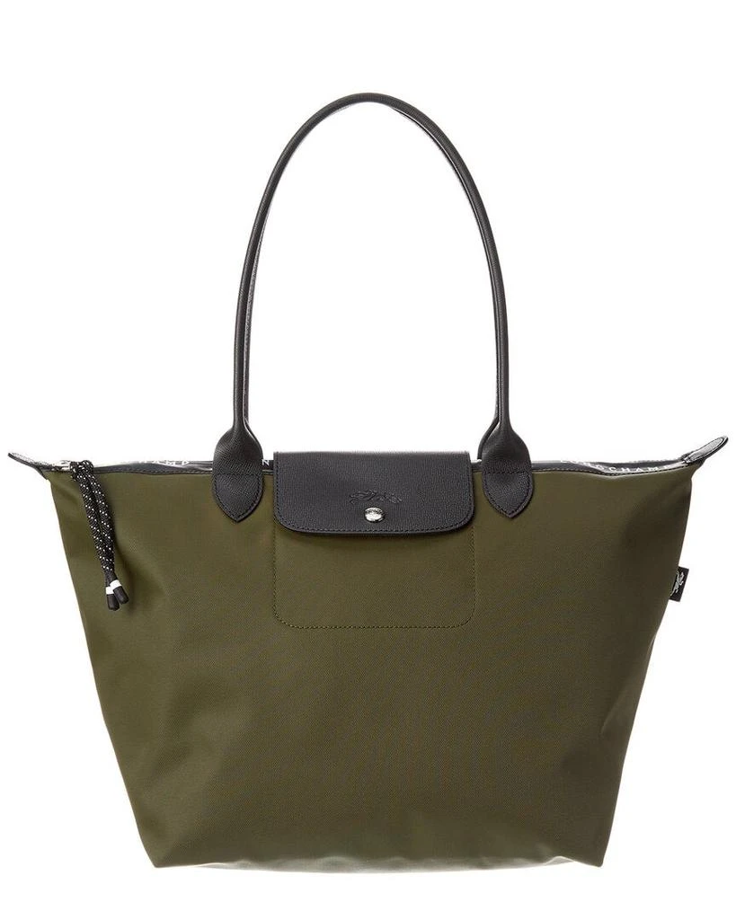 Longchamp Longchamp Le Pliage Energy Large Canvas & Leather Tote 1