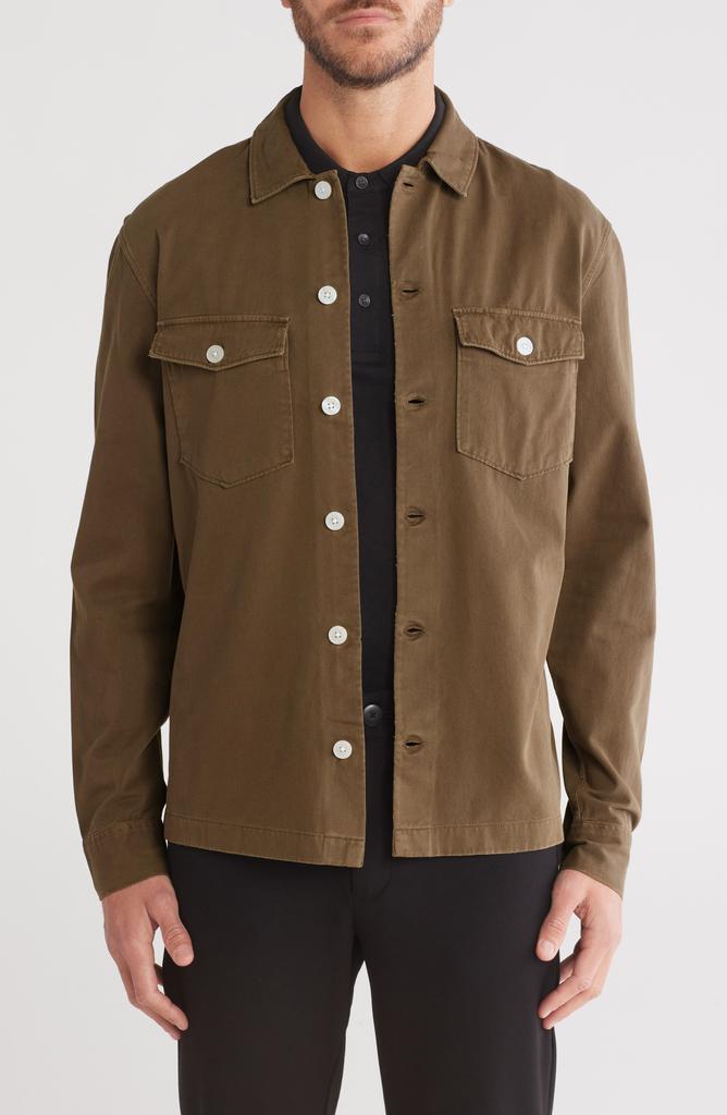 ALL SAINTS Aerial Long Sleeve Cotton Button-Up Shirt
