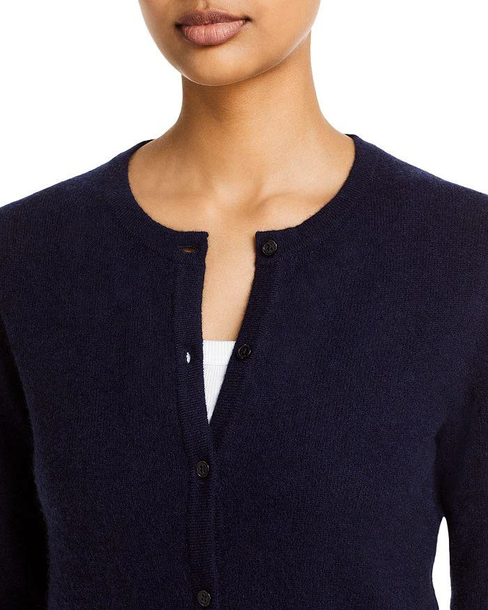 C by Bloomingdale's Cashmere C by Bloomingdale's Crewneck Cashmere Cardigan - Exclusive 5