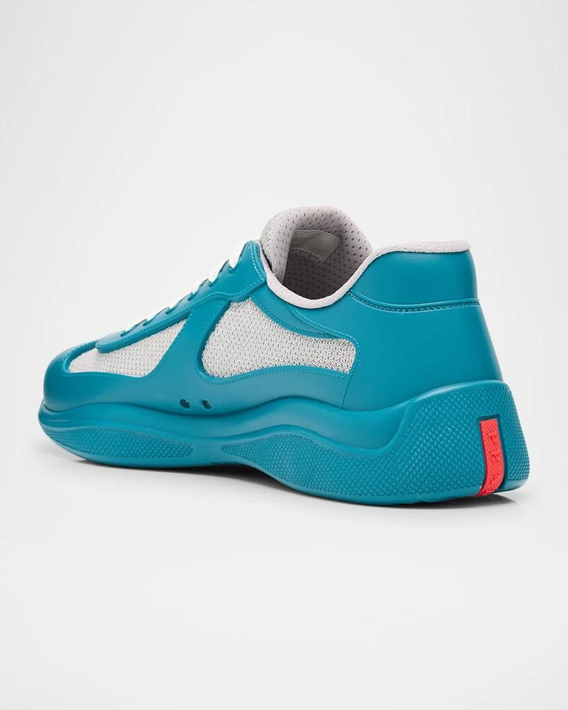 Prada Men's Americas Cup Rubber Trainer Sneakers 5