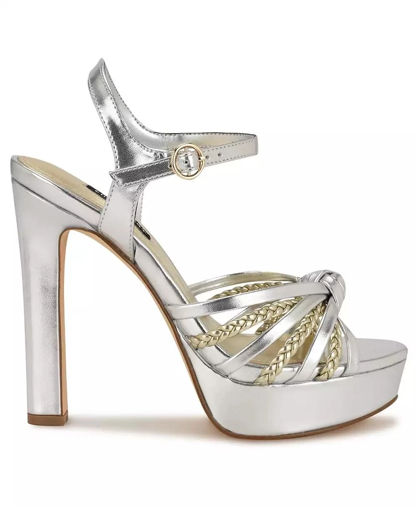 Nine West Women's Waser Strappy Platform Stiletto Sandals 2