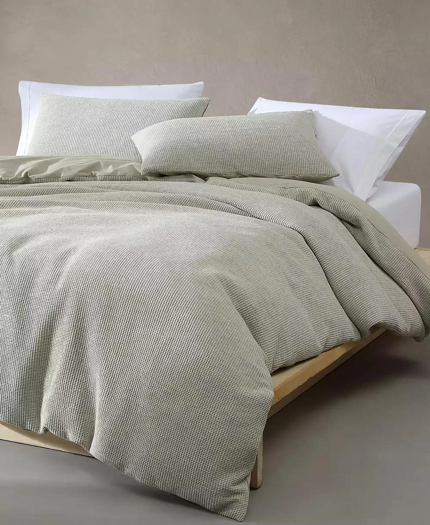 Calvin Klein Microwaffle Melange 3-Pc. Comforter Set 3