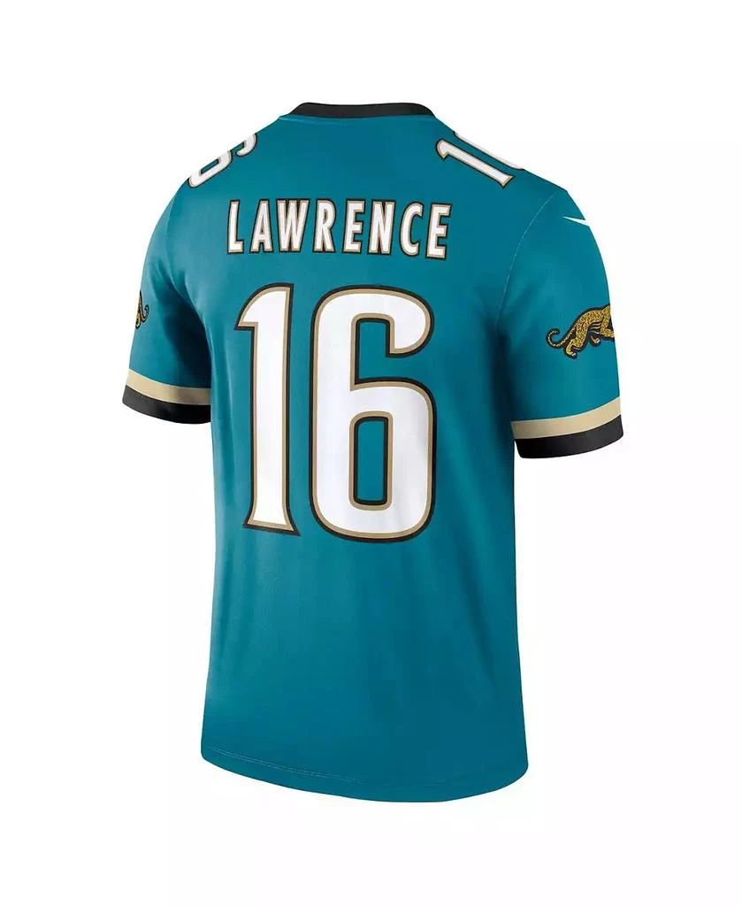 NIKE Men's Trevor Lawrence Teal Jacksonville Jaguars Prowler Throwback Legend Jersey 2