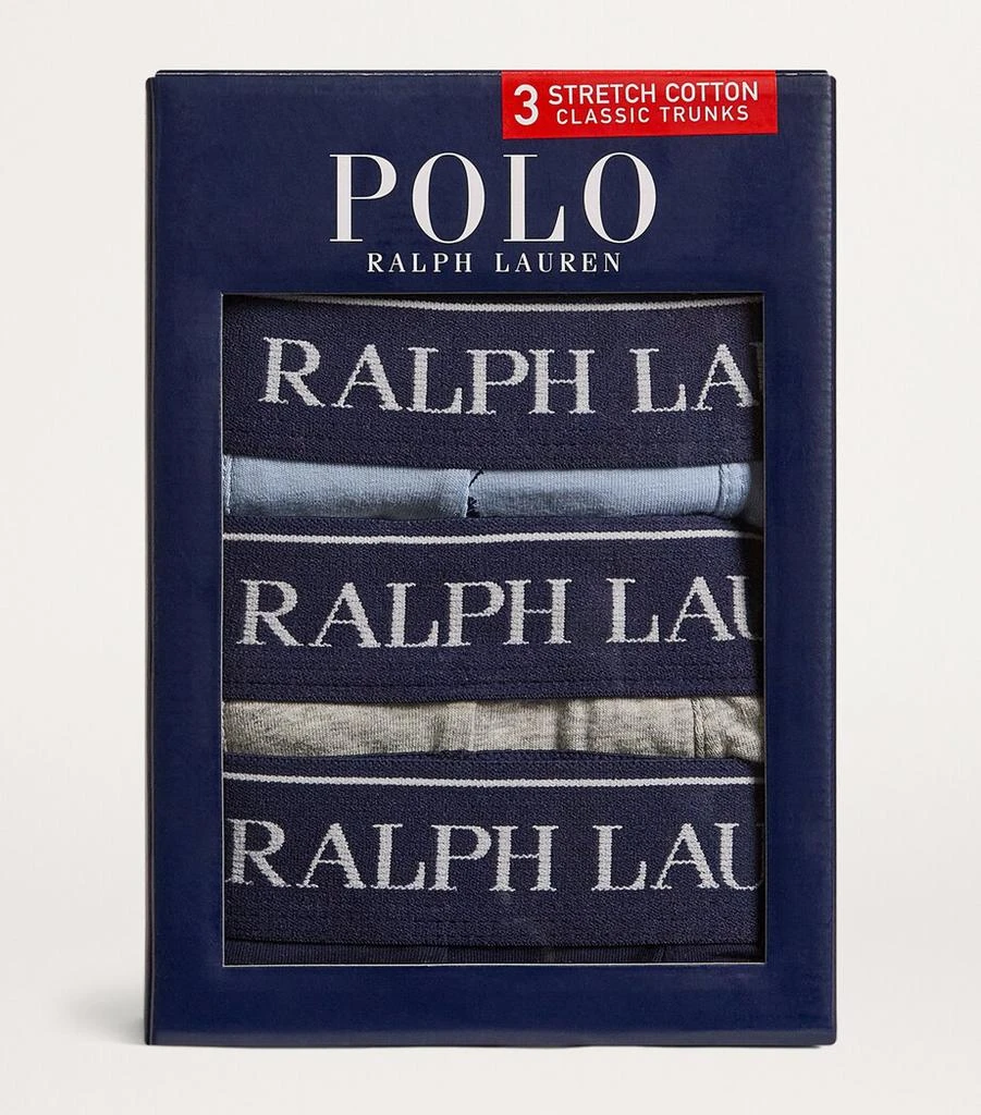 Ralph Lauren Stretch-Cotton Trunks (Pack of 3) 4