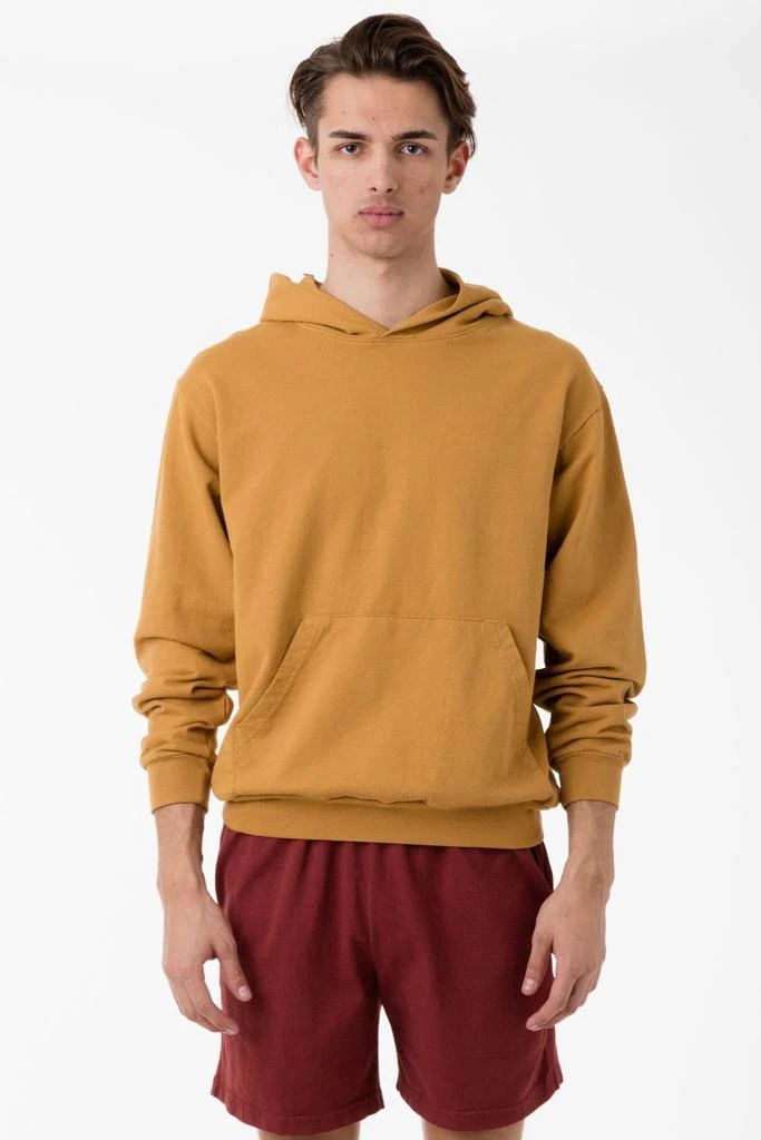Los Angeles Apparel MWT09GD - Long Sleeve Garment Dye French Terry Pullover Hoodie 26