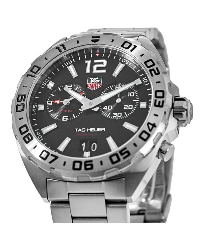 TAG Heuer Tag Heuer Formula 1 Quartz 200 M Black Dial Steel Sports Men's Watch WAZ111A.BA0875 2