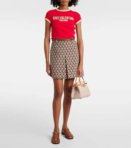 Valentino Antibes Small canvas tote bag 5