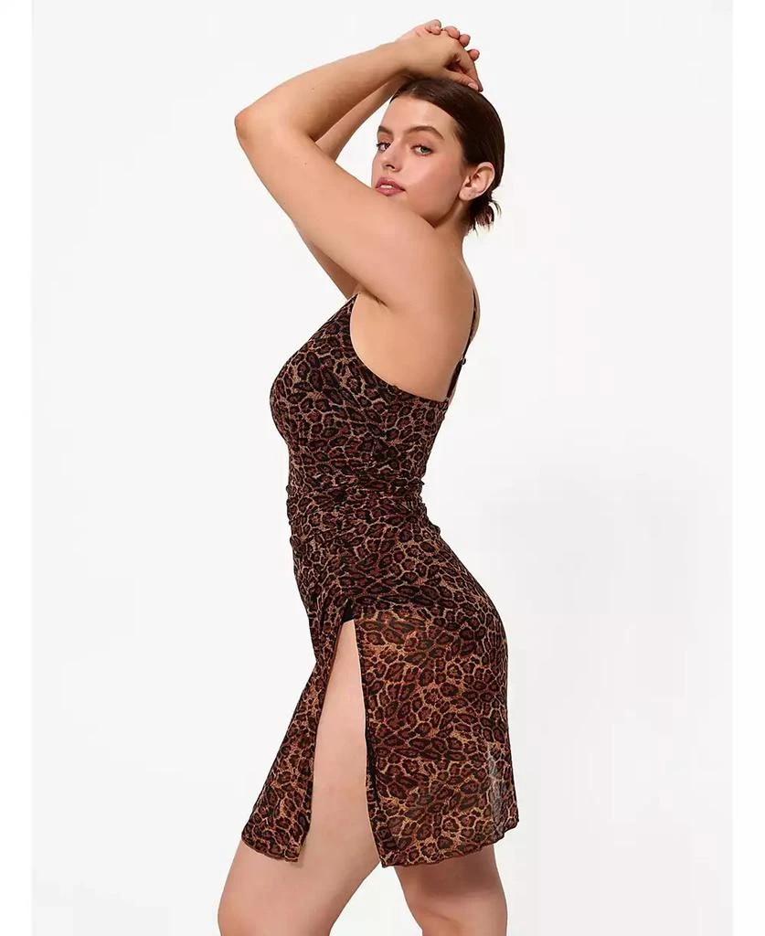 Popilush Women
s Shapewear Ruched Convertible One-Piece Swimsuit 2