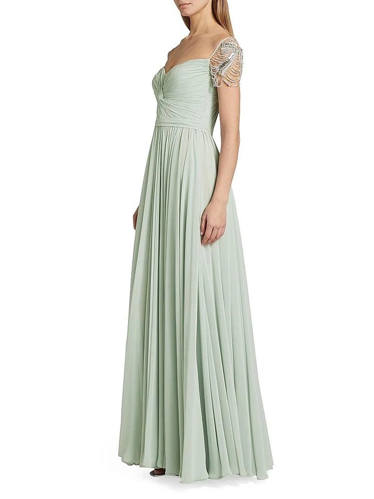 green emerald velvet dress Look 14 – ReemAcra
