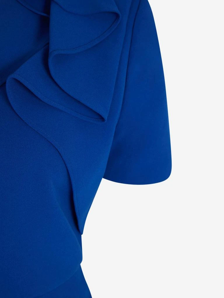ROLAND MOURET Roland Mouret Mini Frill Dress 4