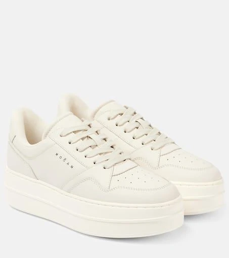 hogan Skyscraper leather sneakers 1