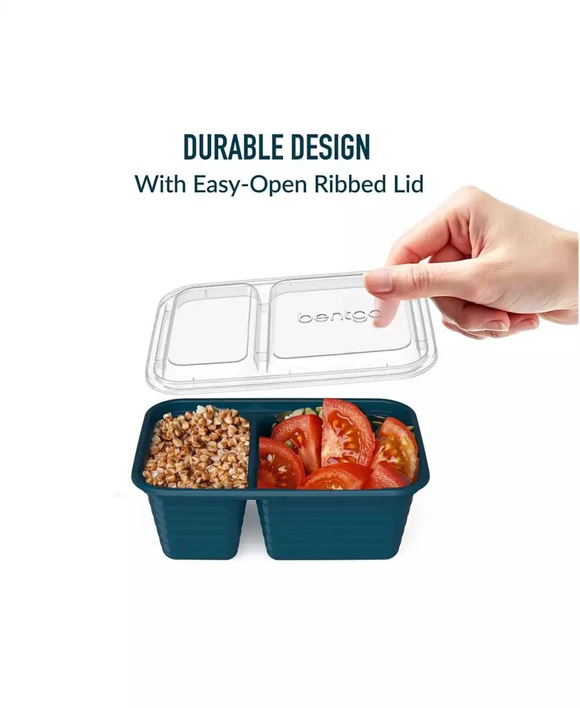 Bentgo Prep 2-Compartment Snack Container Set, 20 Pieces 3