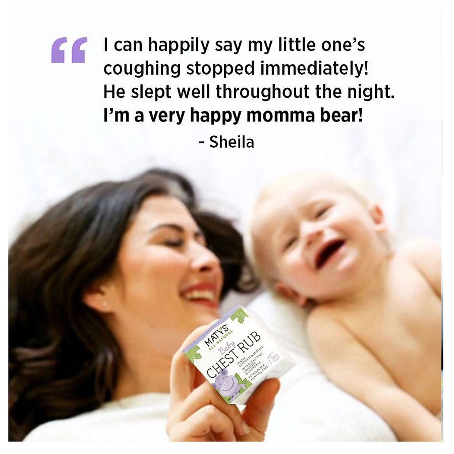 Maty's All Natural Baby Chest Rub 4