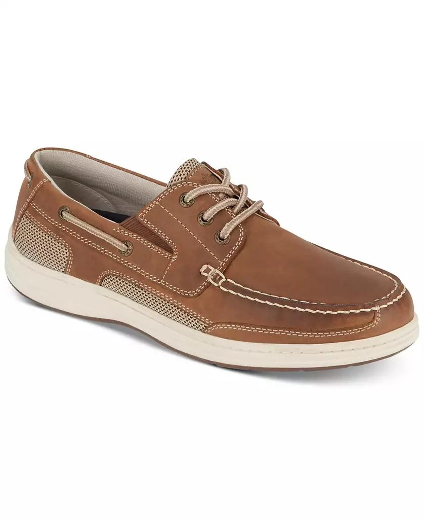 Dockers Men's Beacon Leather Casual Boat Shoe with NeverWet 1