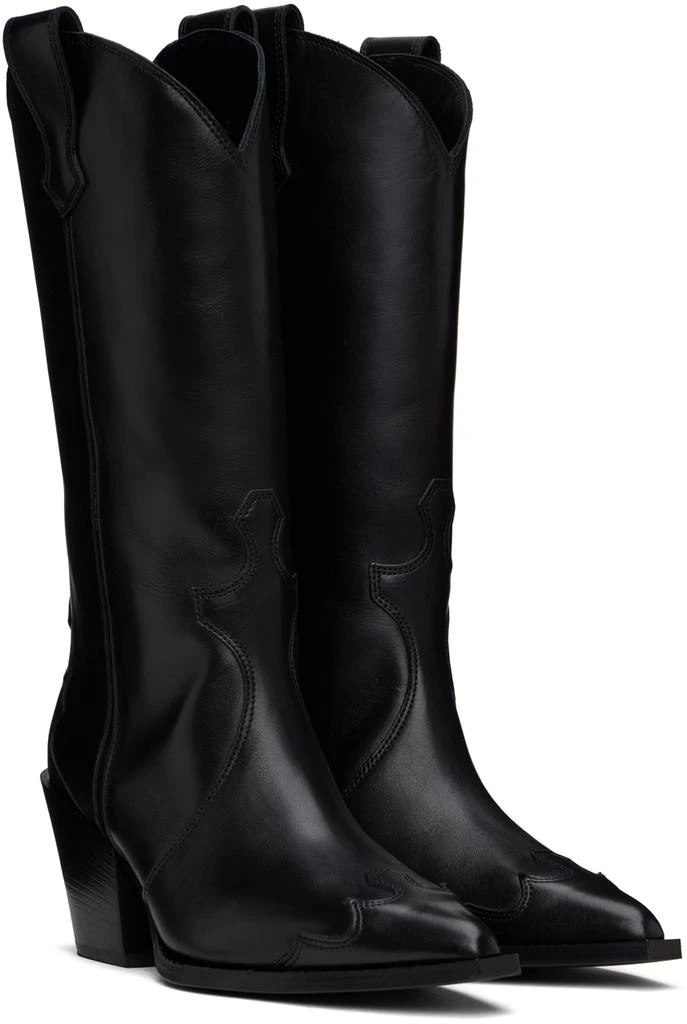 AEYDE Black Ariel Boots 4