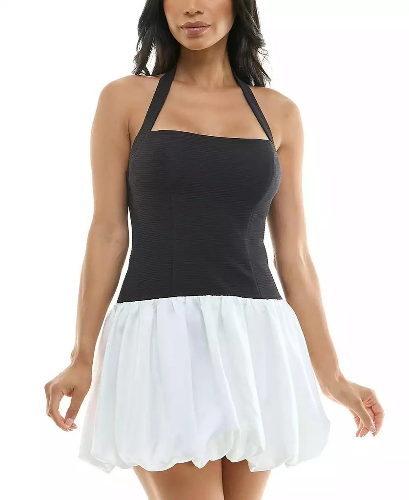 harper halter dress Harper A-line Halter Lace Long Bridesmaid Dresses main image 0