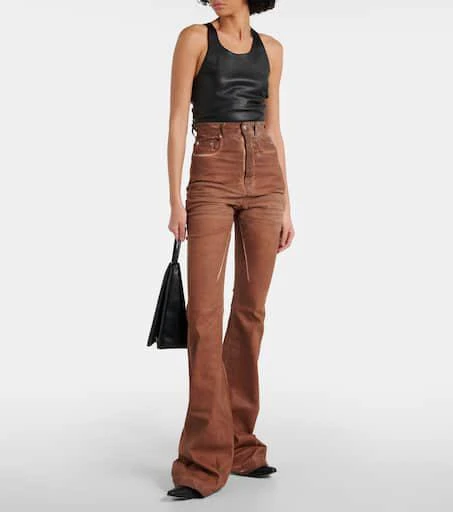 Rick Owens High-rise flared jeans 7