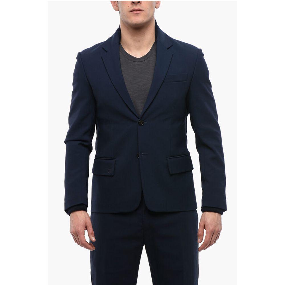 Off-White Off- Tech Wool HYBRID Blazer with Bomber Men's Details
